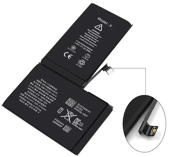 Battery Replacement for iPhone X 2716mAh Li-ion