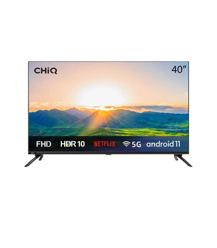 CHIQ 40'' INCH ANDRIOD SMART TV FRAMELESS